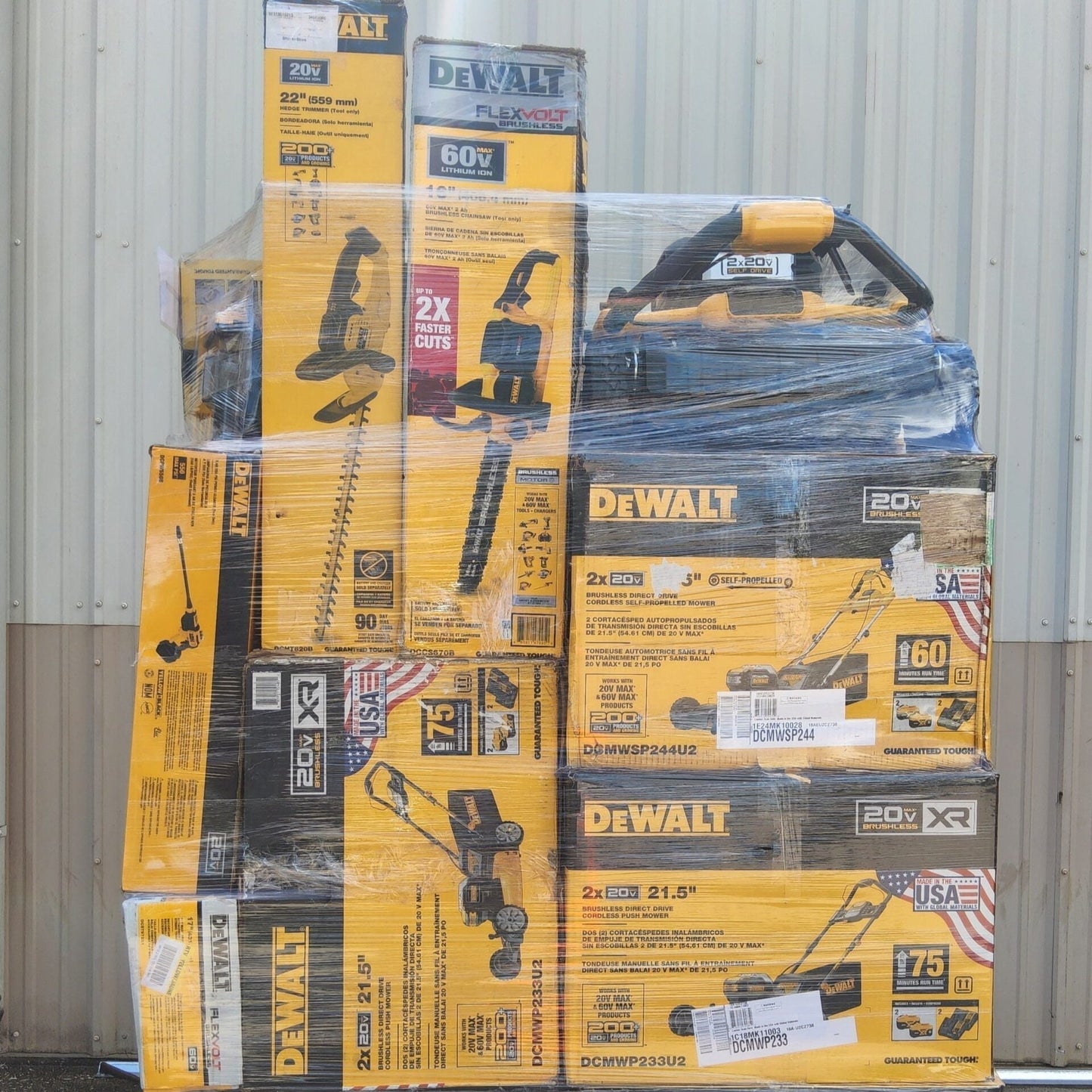 🌞Summer Sale is Heating Up!🏖️MIXED TOOLS PALLET – LOT ID: 251537 – Untested Customer Return
