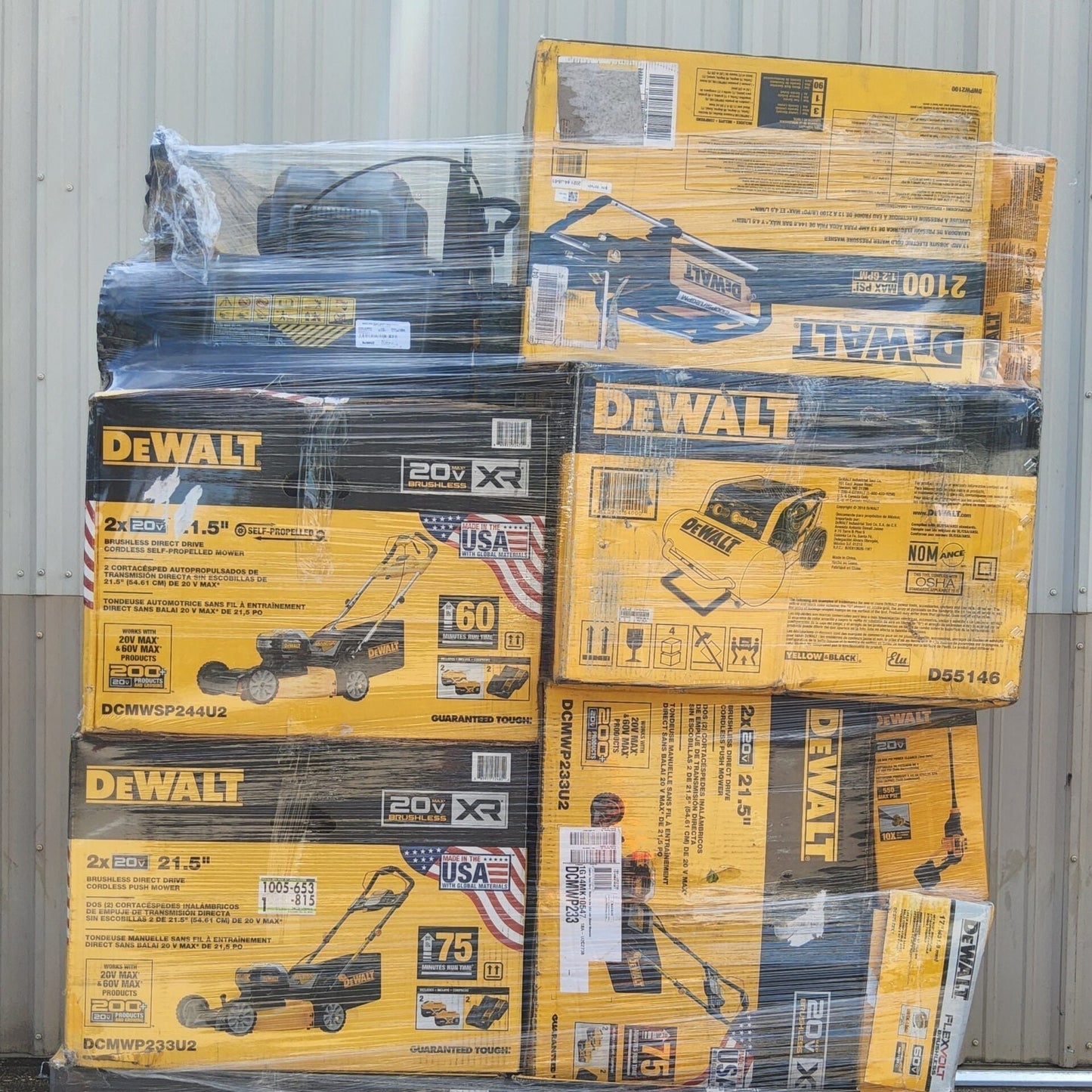 🌞Summer Sale is Heating Up!🏖️MIXED TOOLS PALLET – LOT ID: 251537 – Untested Customer Return