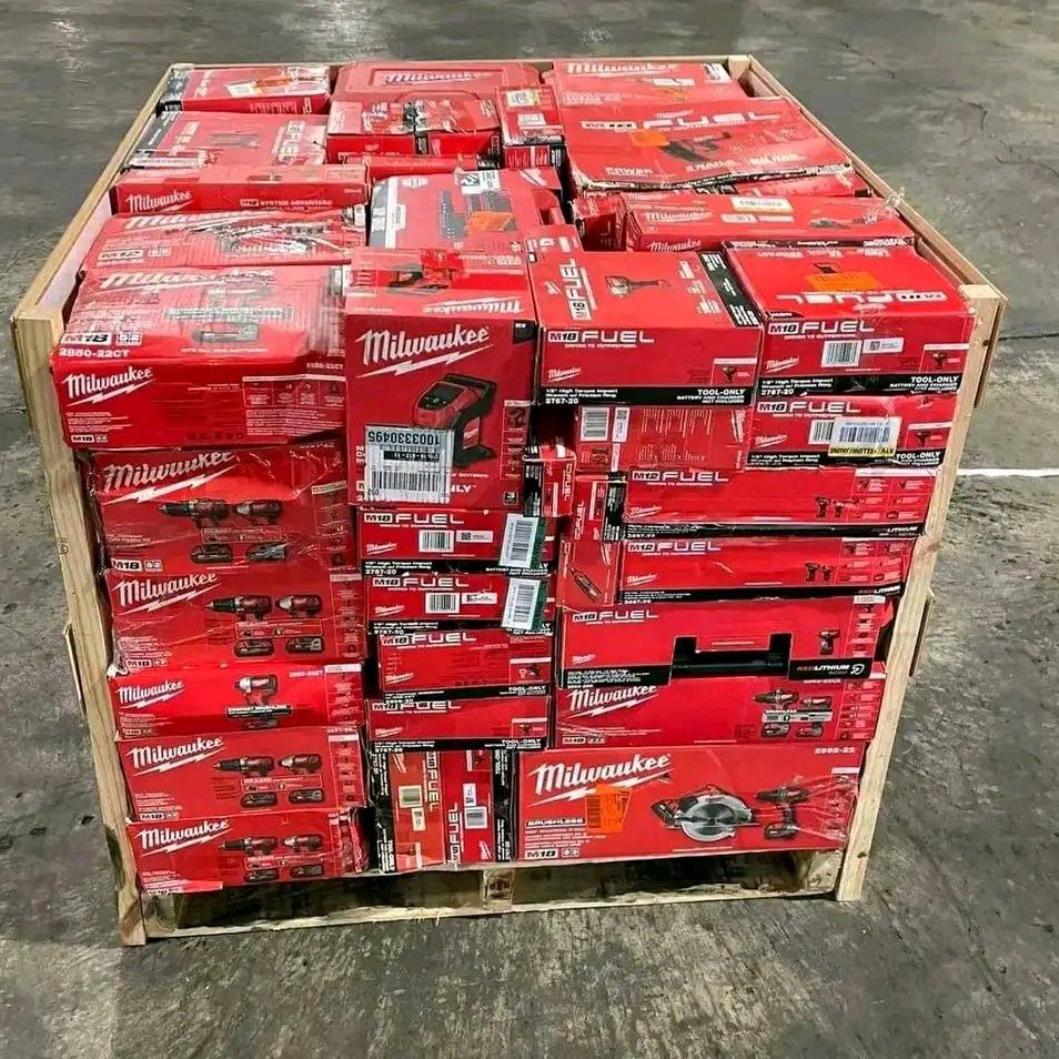 🌞Summer Sale is Heating Up!🏖️MIXED TOOLS PALLET – LOT ID: 251537 – Untested Customer Return