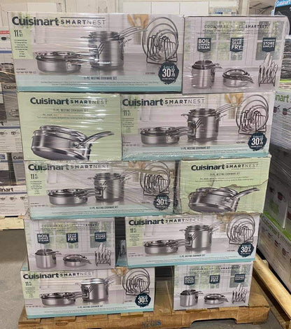 Cookware SETS PALLET – LOT ID: 240811 – Untested Customer Return